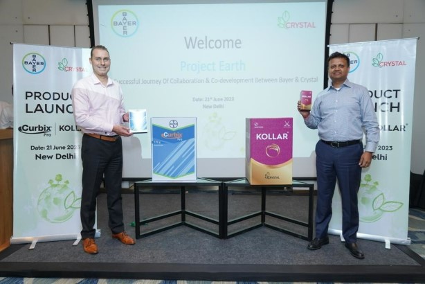 Bayer and Crystal in partnership to launch Curbix Pro & Kollar for the benefit of Indian Paddy Growers