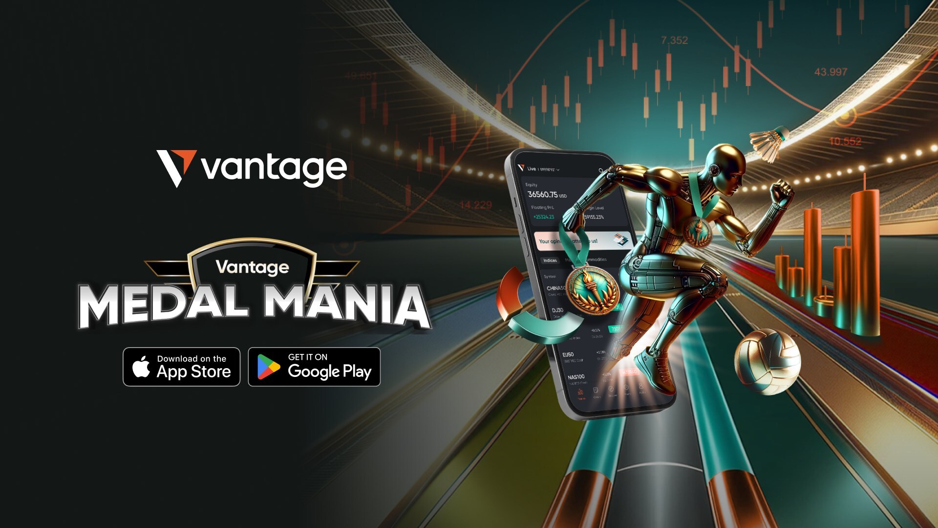 Vantage App celebrates the spirit of the Games with 