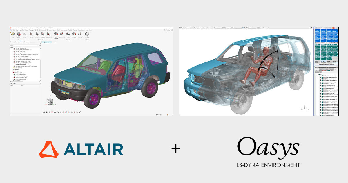 Altair and Oasys, the Software House of Arup, Establish Joint Development Agreement to Redefine Pre-Processing for Crash and Safety Simulation