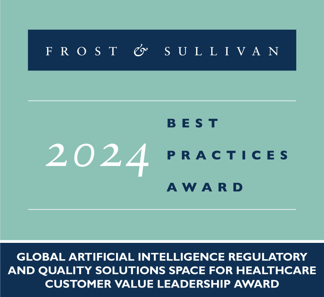 IQVIA Applauded by Frost & Sullivan for Improving the Performance of QARA Professionals, Patient Safety, and Commercial Performance with Its AI Solutions