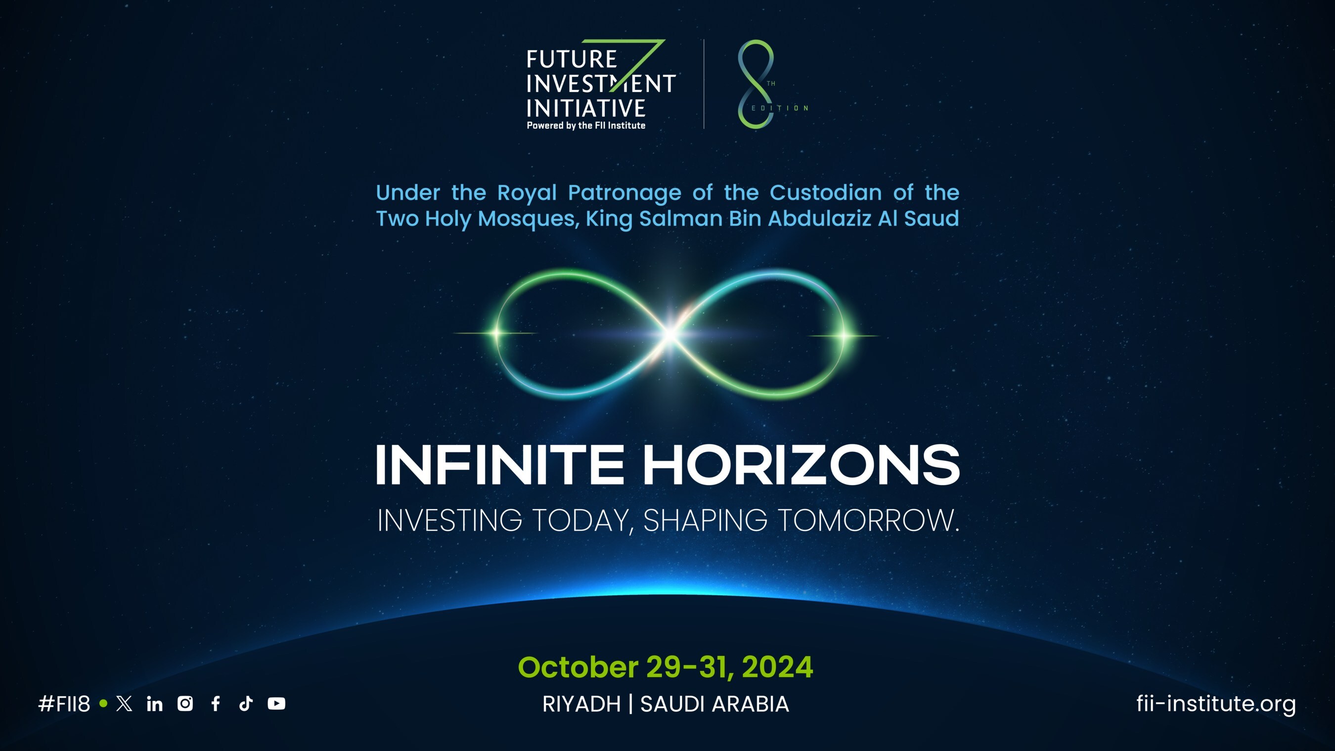 The FII Institute Unveils Stellar Speaker Lineup and Program Details for FII8 Conference in Riyadh