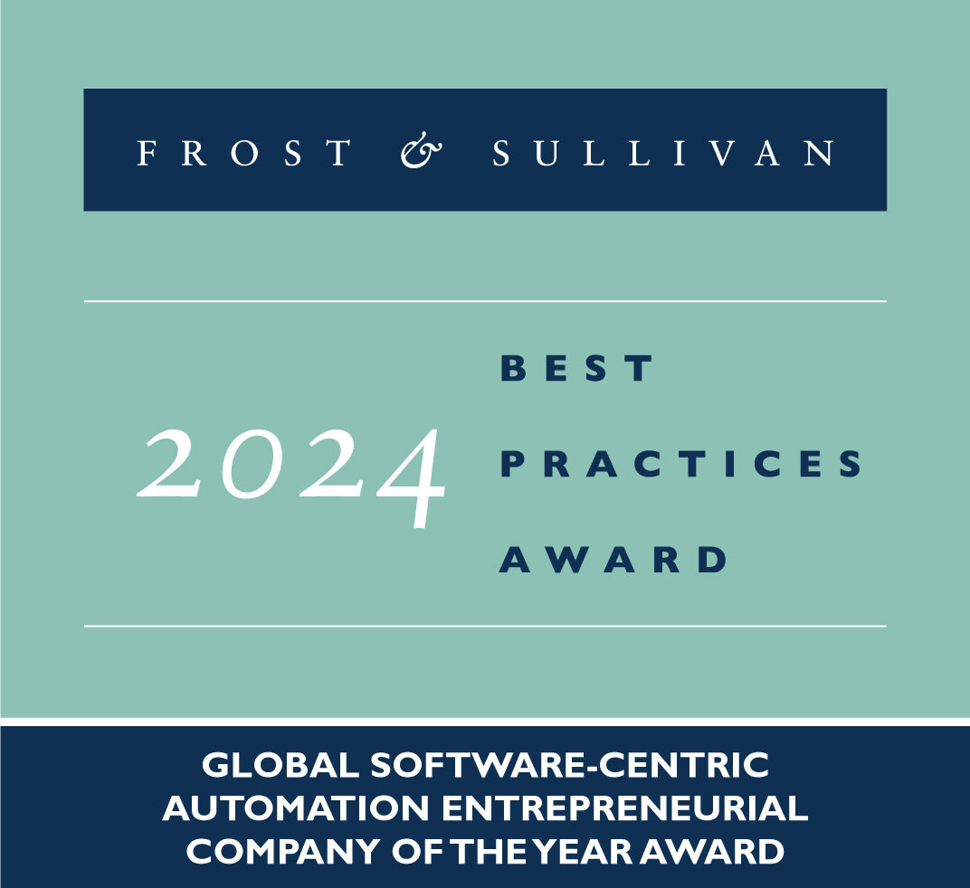 Software Defined Automation Awarded Frost & Sullivan's 2024 Global Entrepreneurial Company of the Year Award for Pioneering Industrial DevOps Solutions