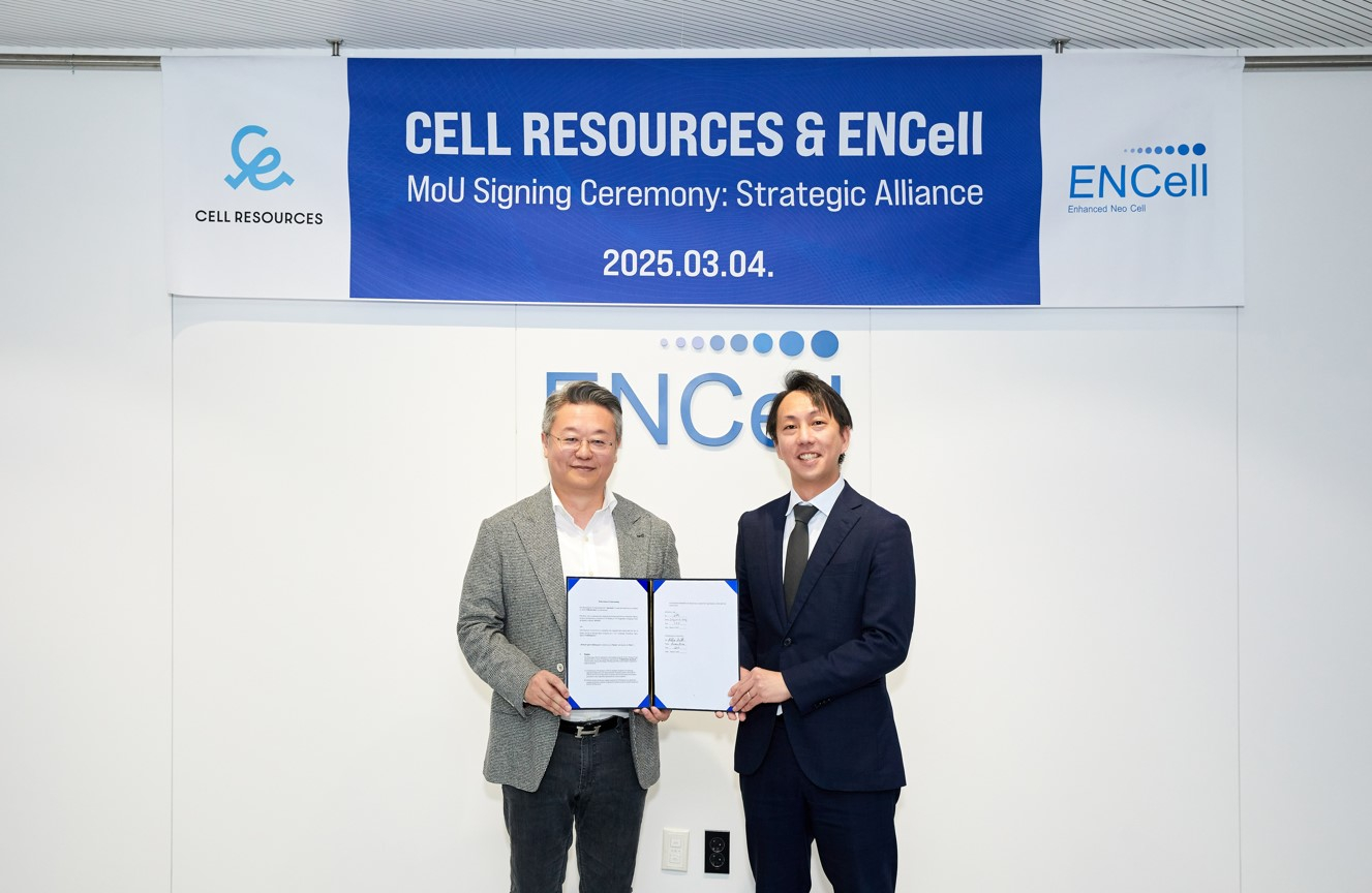 ENCell Signs MOU with Cell Resources Corporation to Pave Way for Market Entry to Japan