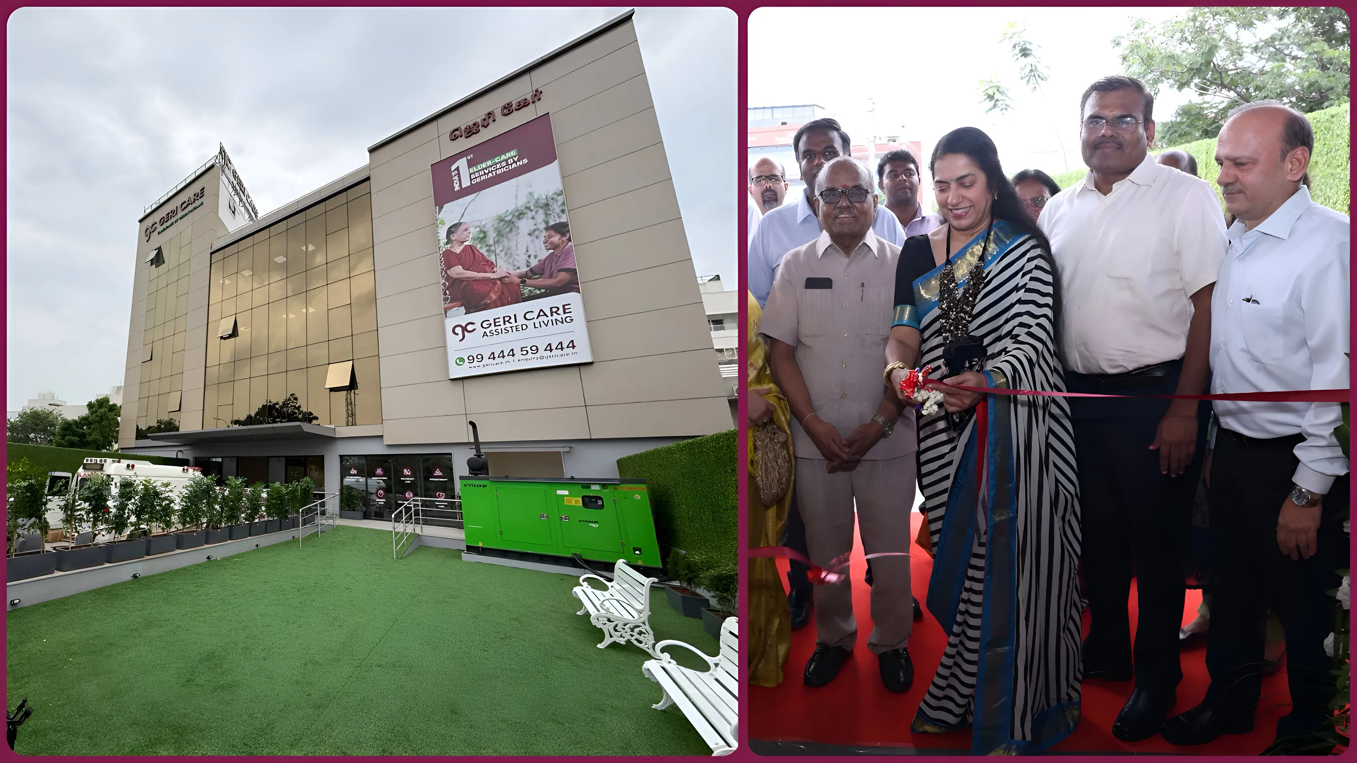 Geri Care opens its 10th facility at Velachery: state-of-the-art Assisted Living for Elders with India's First Dialysis Day Care Centre
