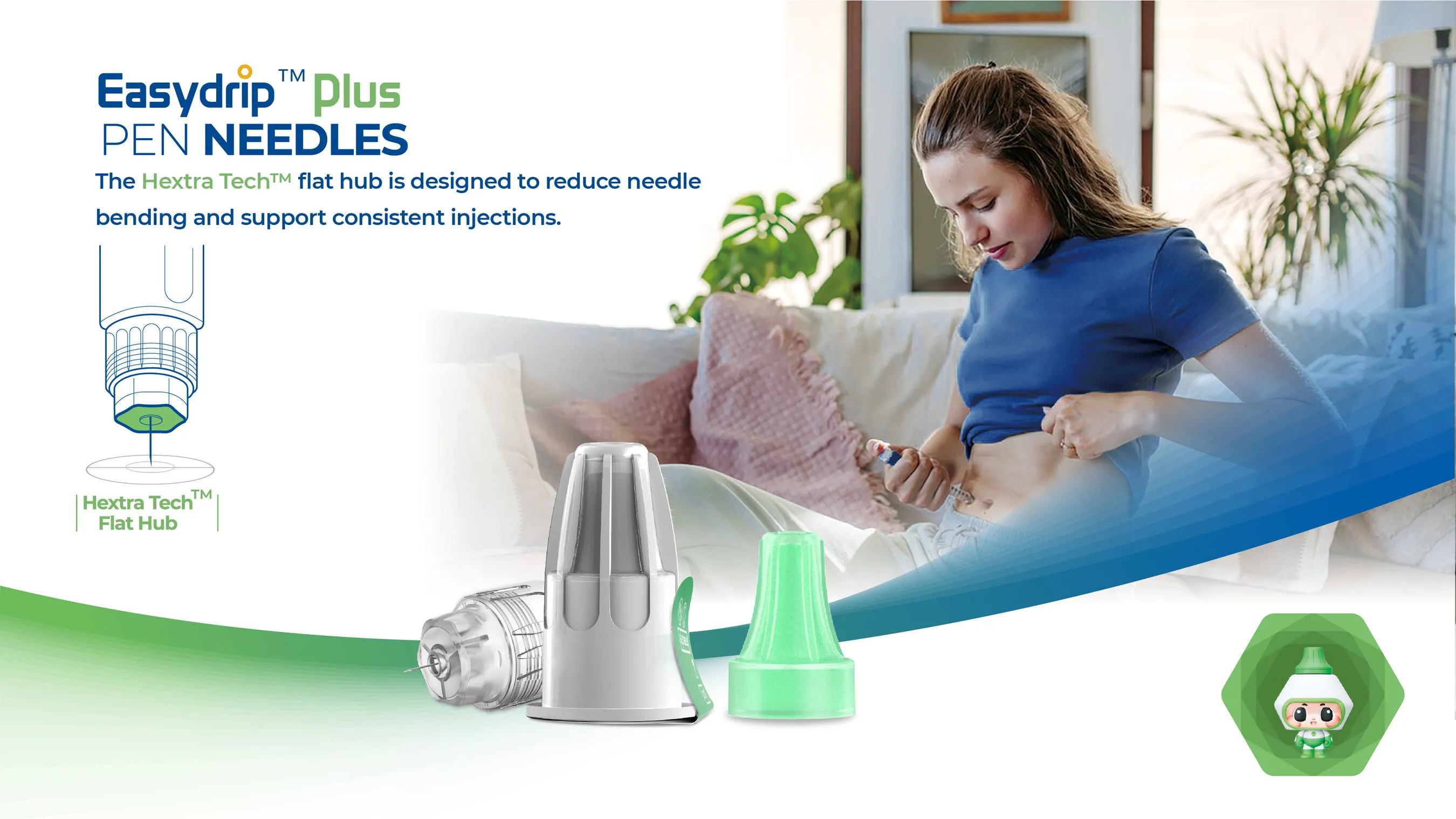 Sandstone Easydrip™   Plus Pen Needles Debut in Turkey -- Patent‑Protected Hexagonal Hub for Comfort and Control