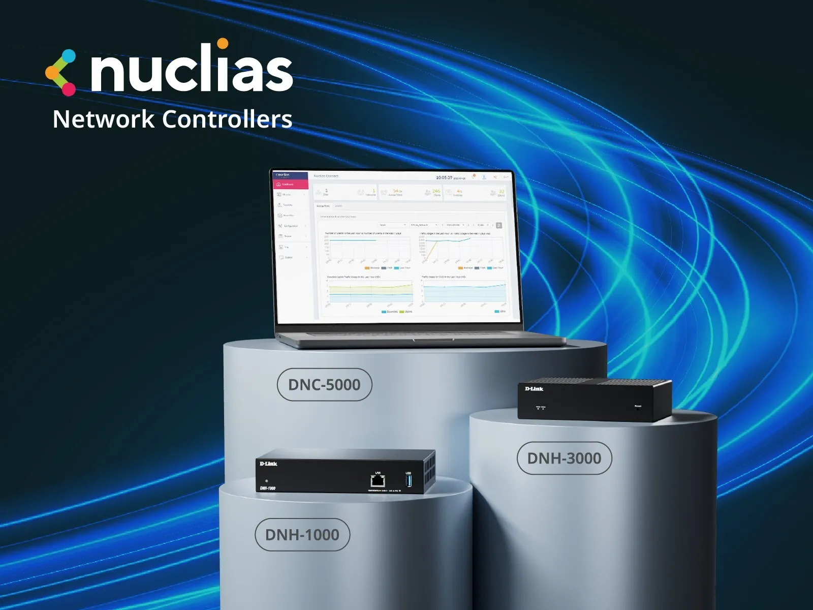 D-Link Unveils Nuclias Network Controllers