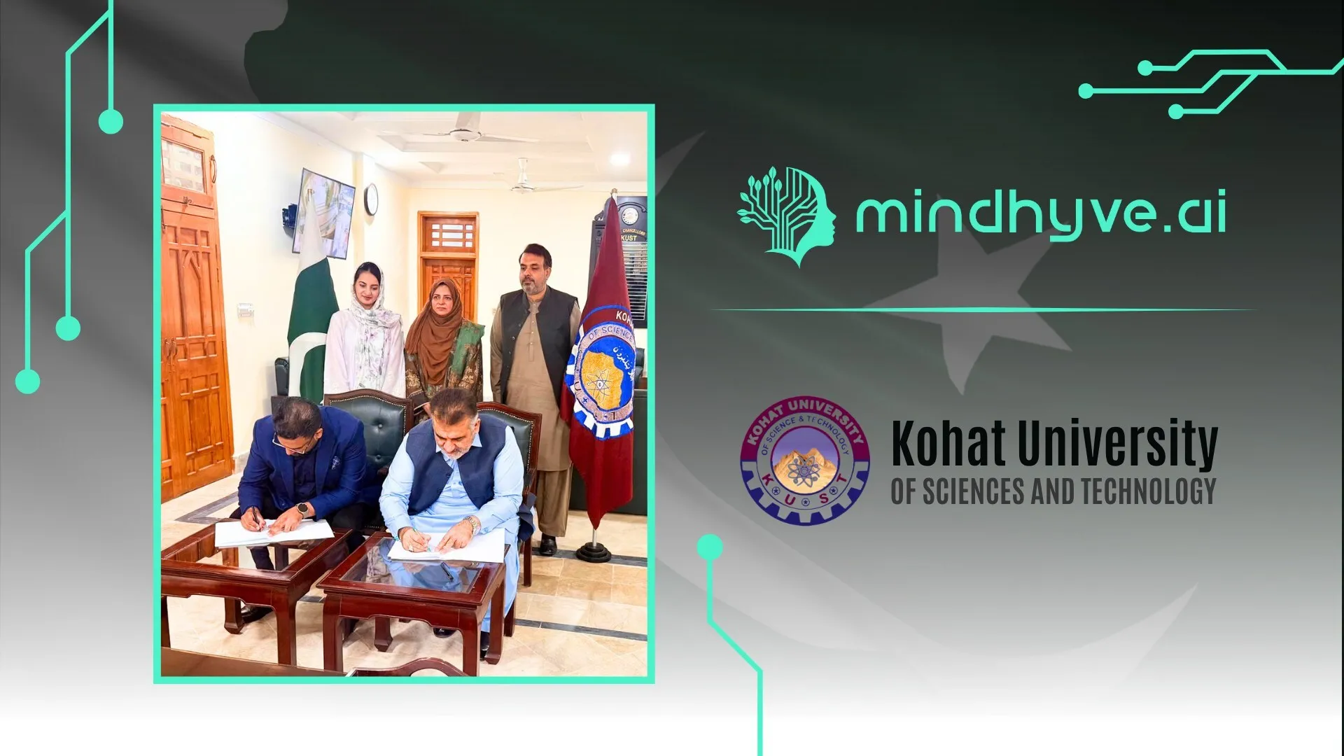 Kohat University of Science and Technology Partners with MindHYVE.ai™ to Pioneer AI-Powered Learning and Academic Transformation in Pakistan