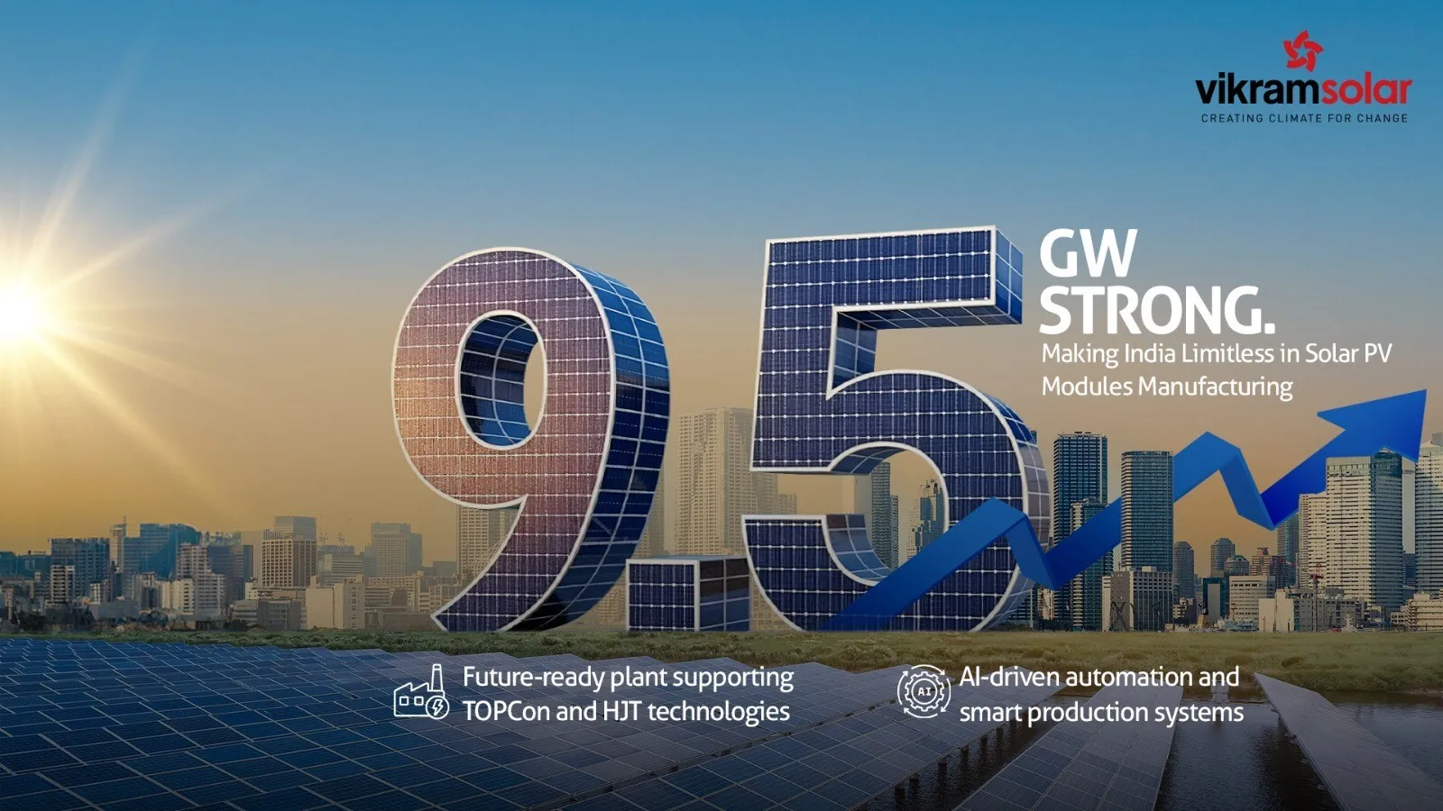 Vikram Solar's New 5 GW Vallam Plant Introduces One of India's Most Advanced Automated Manufacturing Facility